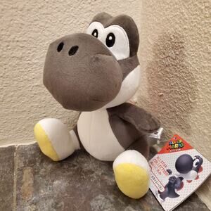 Plush - Yoshi Black, 8-inch (NEW) - Super Mario - Nintendo